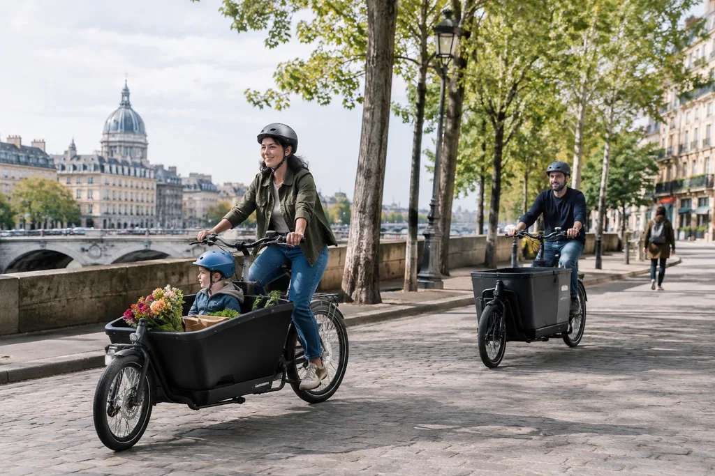 Qu'est-ce qu'un vélo cargo ? Définition, types et avantages