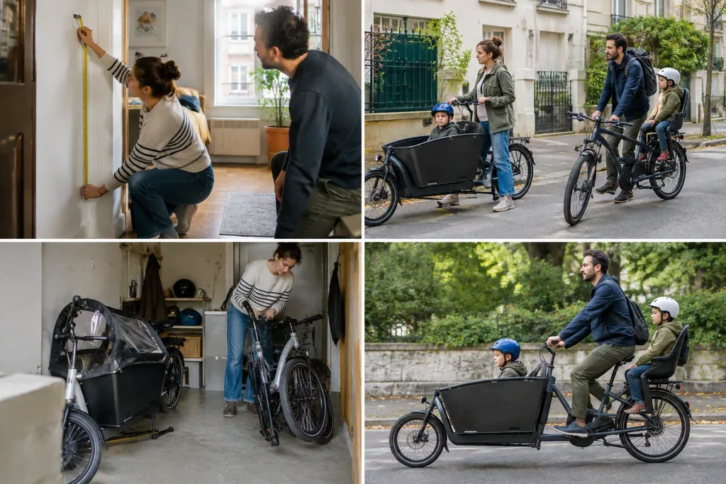 Quel vélo cargo choisir quand on manque de place ?