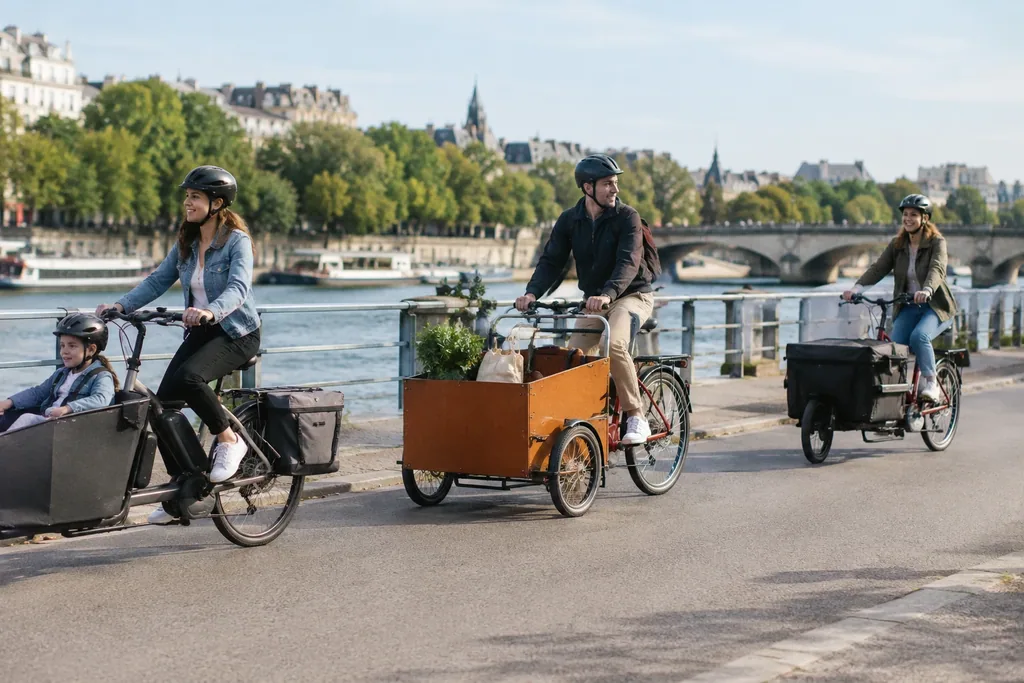 Quel vélo cargo choisir selon ses trajets et ses charges ?