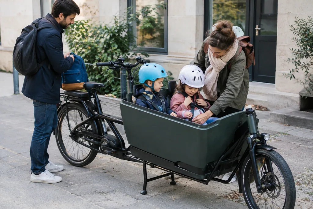 Comment choisir un vélo cargo pour transporter des enfants ?